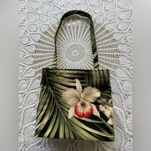 Lovely, unique, floral accented handbag